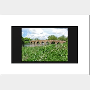 Stour Valley Way: White Mill Bridge, Sturminster Marshall Posters and Art